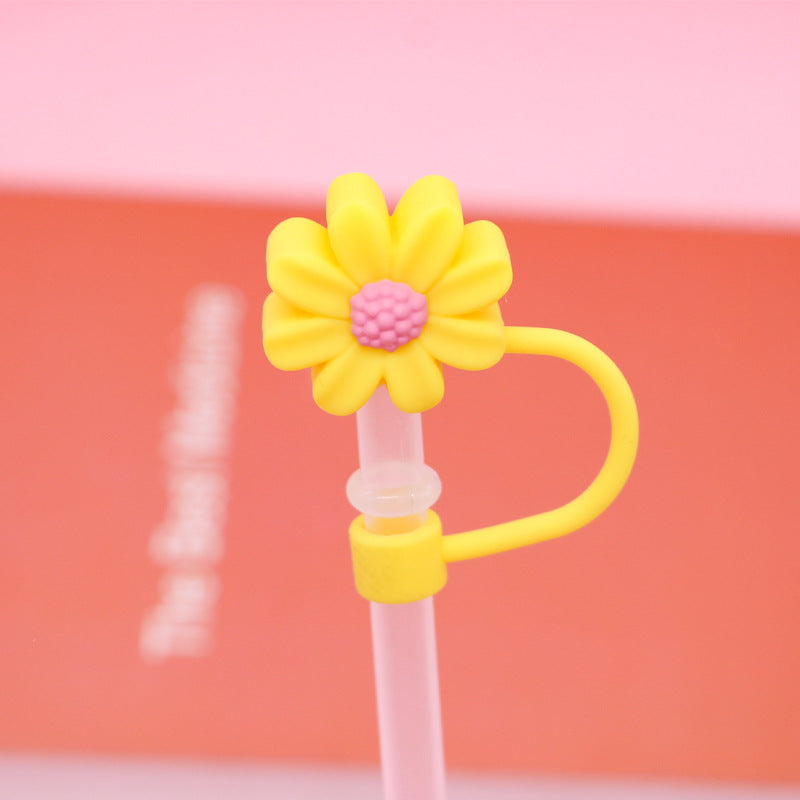 Wholesale Silicone Flower Tube Straw Hat